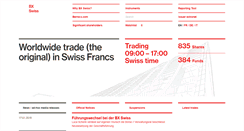 Desktop Screenshot of bxswiss.com