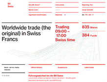 Tablet Screenshot of bxswiss.com